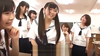 Japanese adolescence college girls poked regarding abominate handed in the sky foyer Part.1 - [Earn Easy Bitcoin in the sky CRYPTO-PORN.FR]