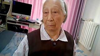 Old Japanese Granny Gets Boned